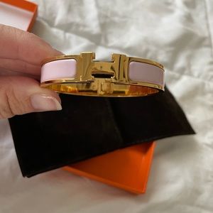 Authentic Hermes Clic H bracelet